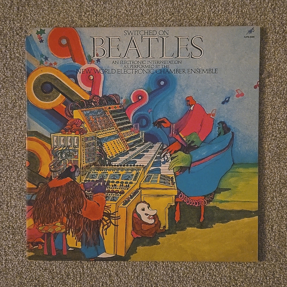 Switched On Beatles LP Records Vinyl Album ILPS-9300